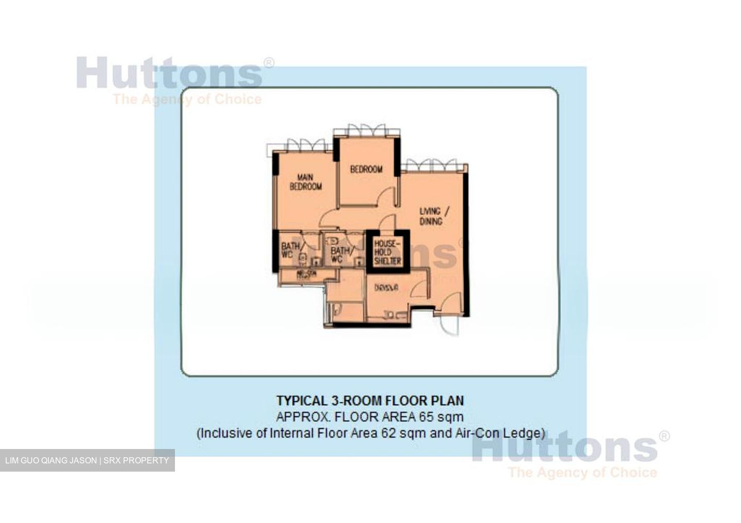Blk 672B Waterway Banks (Punggol), HDB 3 Rooms #551294451